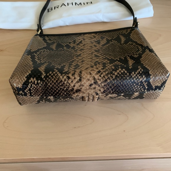 Brahmin Lorelei Coffee Felix Shoulder Bag - Picture 4 of 5